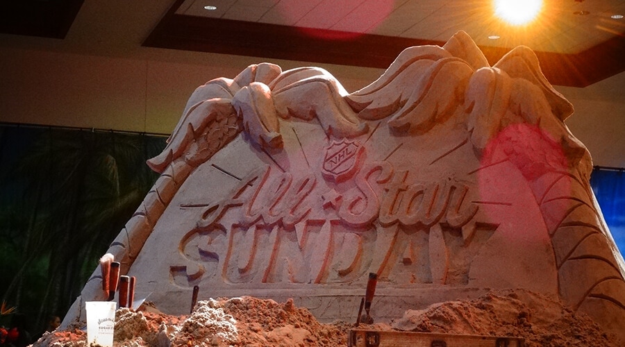 VIP-Gala_gallery_2 Eventure - NHL All Star Sunday sand sculpture